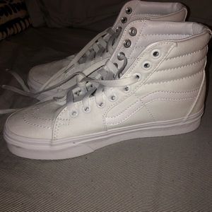 Hightop White Vans